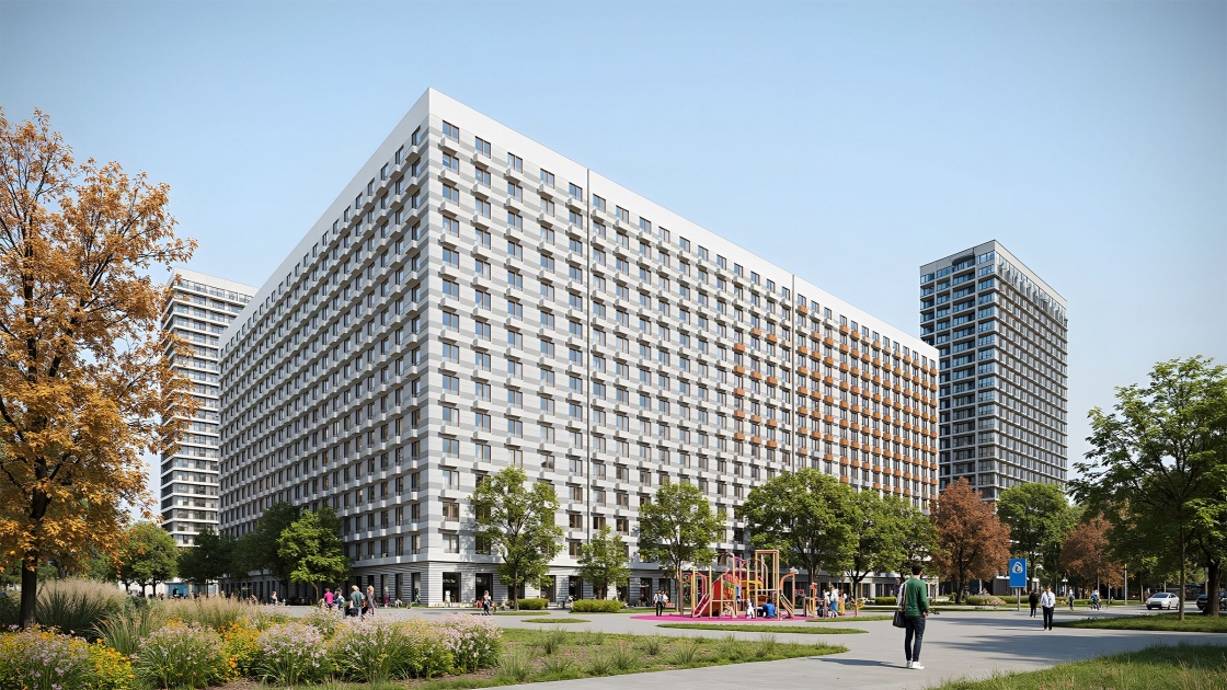 АРХИТЕКТУРНАЯ ВИЗУАЛИЗАЦИЯ [#PIKGroup #НедвижимостьМосква #ЖКPIK #3Dвизуализация #АрхитектурнаяГрафика